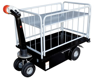 Traction Drive Cart Model No. NE-CART-3 Side Loading with Gate