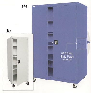 mobile storage cabinets