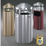 Canopy Top waste receptacles