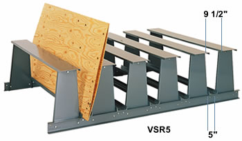 vertical storage racks