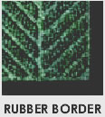 rubber border mat