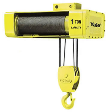 y80 series electric wire rope hoist 1 ton